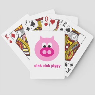 Oink Oink Piggy! Poker Cards