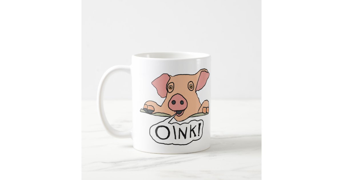 Oink Oink Piggy Microwave Cover