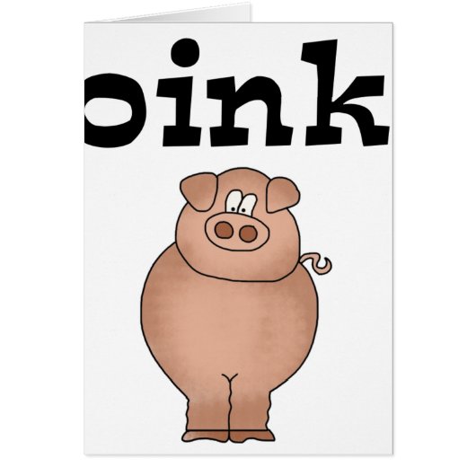 OINK PIGG CARDS (Front)