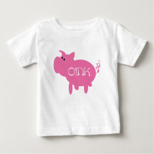 Oink Pink Pig Tshirts and Gifts