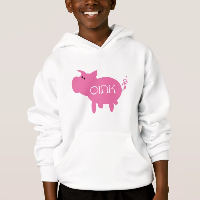 Oink Pink Pig Tshirts and Gifts (Front)