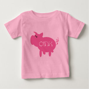 Oink Pink Pig Tshirts and Gifts