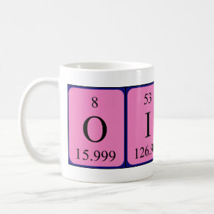 Oisin periodic table name mug