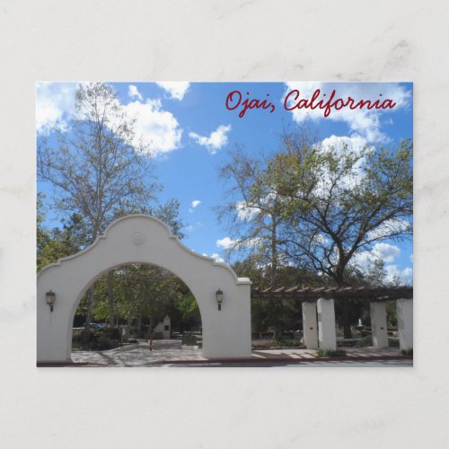 Ojai California Postcard