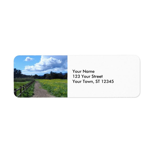 Ojai Meadows Label (Front)