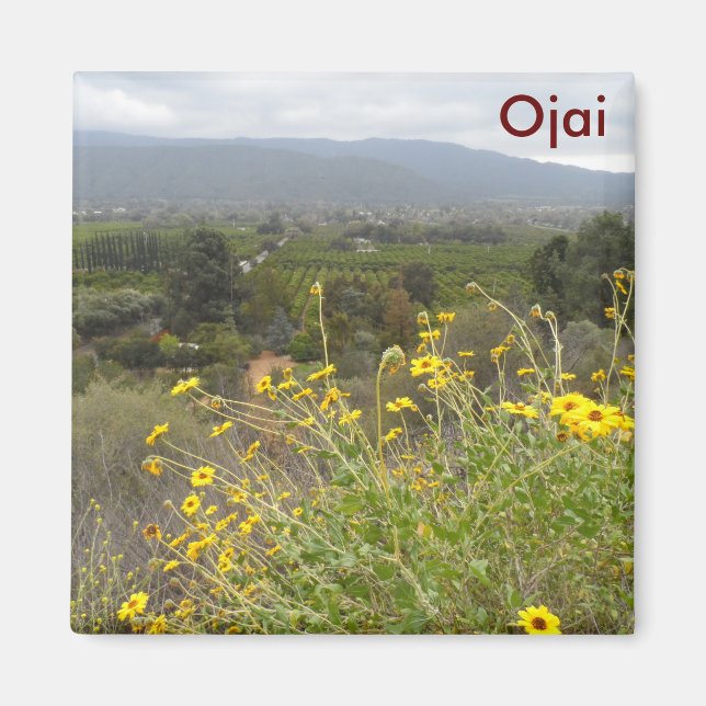 Ojai Valley, California Magnet (Front)