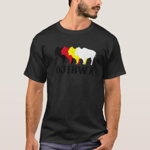 Ojibwa Anishinaabeg Ojibwe Native American Medicin T-Shirt