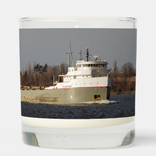 Ojibway glass candle