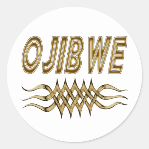 Ojibwe Decal or Sticker Sheet
