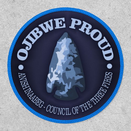 Ojibwe Proud arrowhead Patch