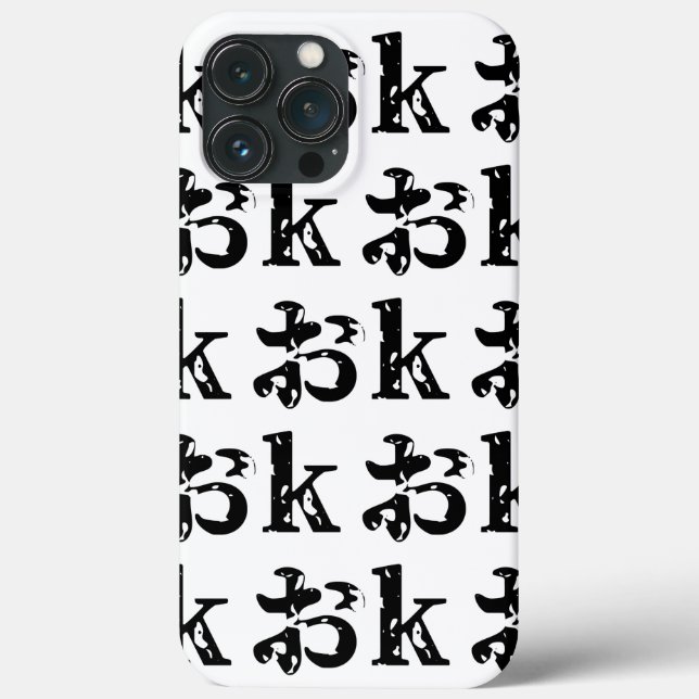 OK おk ~ Japanese Katakana Language Case-Mate iPhone Case (Back)