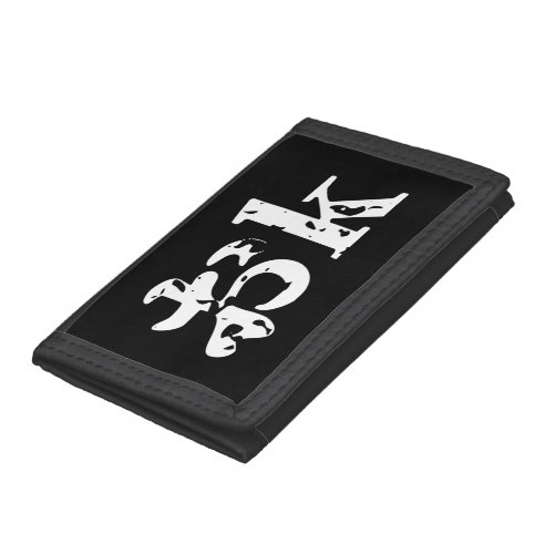 OK おk  Japanese Katakana Language Trifold Wallet