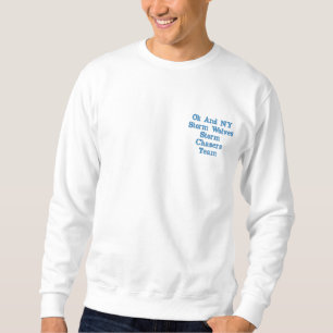 Ok And NY Stor Wolves Storm Chasers Team Shirt