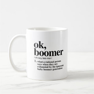 Ok, Boomer Definition Coffee Mug
