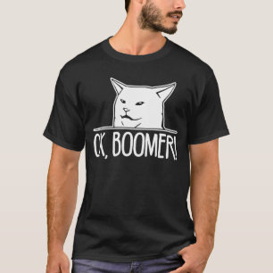 OK Boomer Meme Cat Saying Sarcastic Meme T-Shirt