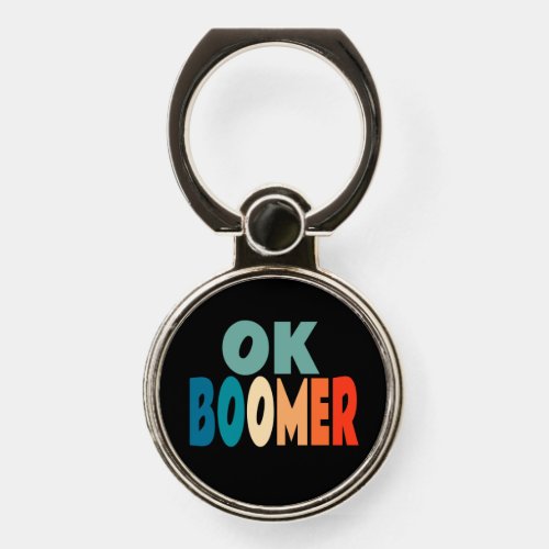 Ok Boomer Phone Ring Stand