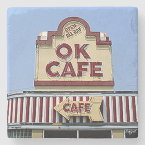 OK Cafe OK Cafe Atlanta OK Cafe Stone Coaster