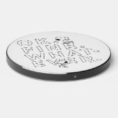 "Ok. Fine. Whatever." - Snoopy Wireless Charger (Front 2)
