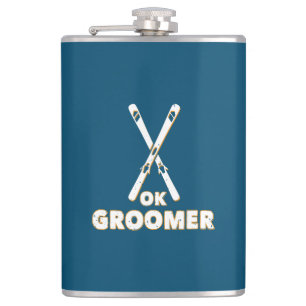 Ok Groomer Skis Flask