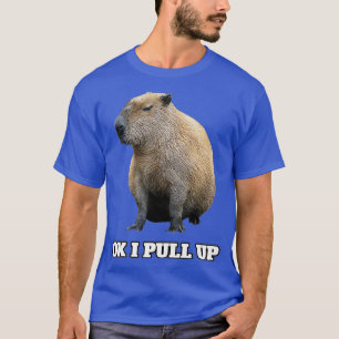 Ok I Pull Up Capybara (2) T-Shirt