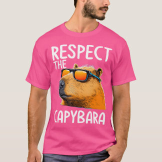 Ok I Pull Up Capybara Funny Capybara For Women T-Shirt