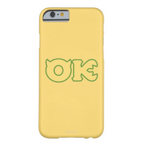 OK Logo Barely There iPhone 6 Case