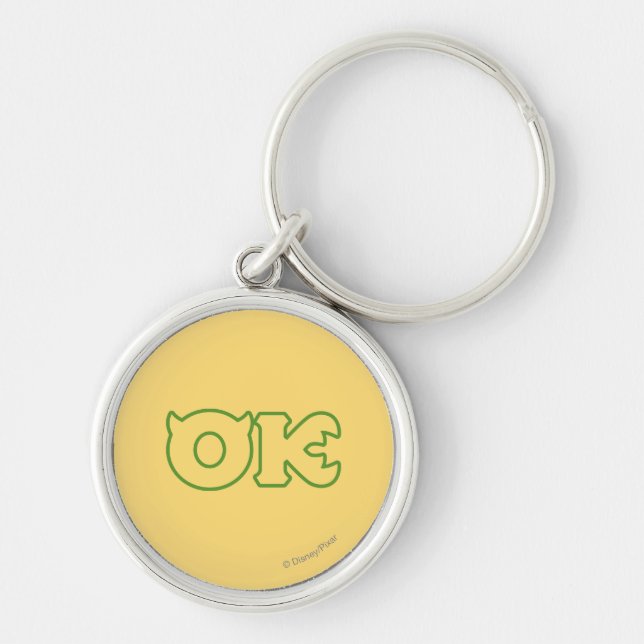 OK Logo Keychain (Front)