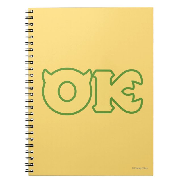 OK Logo Notebook (Front)