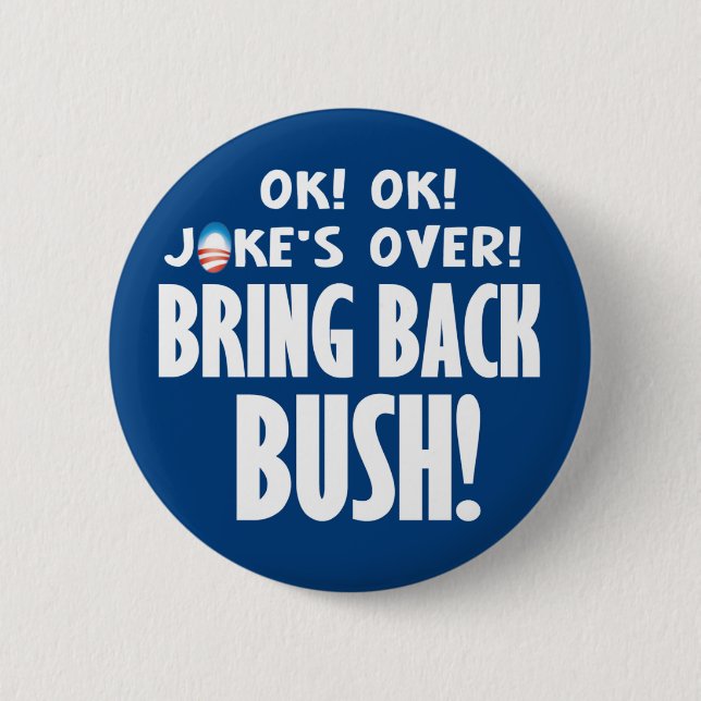 OK! OK! Jokes Over! Button (Front)