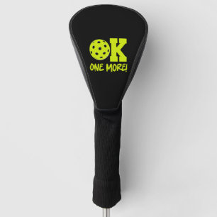 Ok one more - Pickleball Golf Head Cover