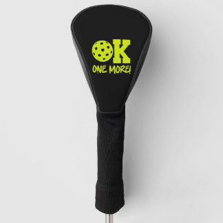 Ok one more - Pickleball Golf Head Cover