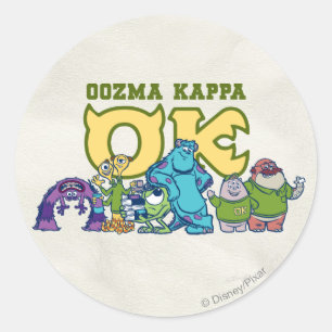 OK - OOZMA KAPPA 1 CLASSIC ROUND STICKER