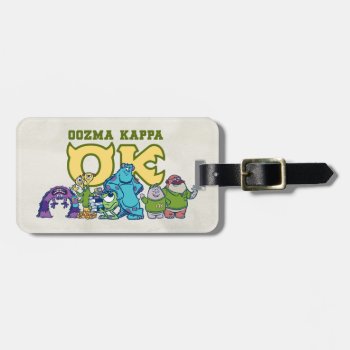 Ok - Oozma Kappa 1 Luggage Tag by disneypixarmonsters at Zazzle