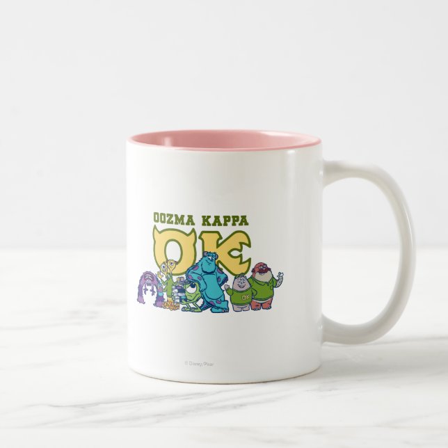 OK - OOZMA KAPPA  1 Two-Tone COFFEE MUG (Right)
