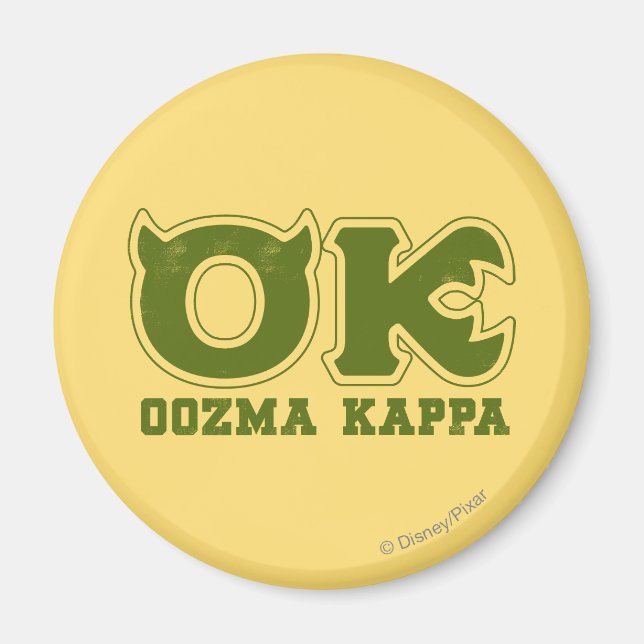 OK - OOZMA KAPPA Logo Magnet (Front)