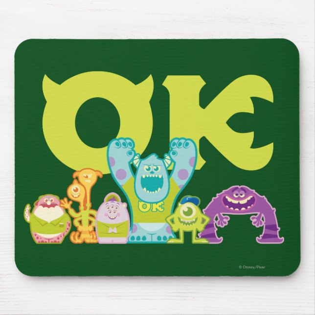 OK - Scare Students Mouse Pad (Front)
