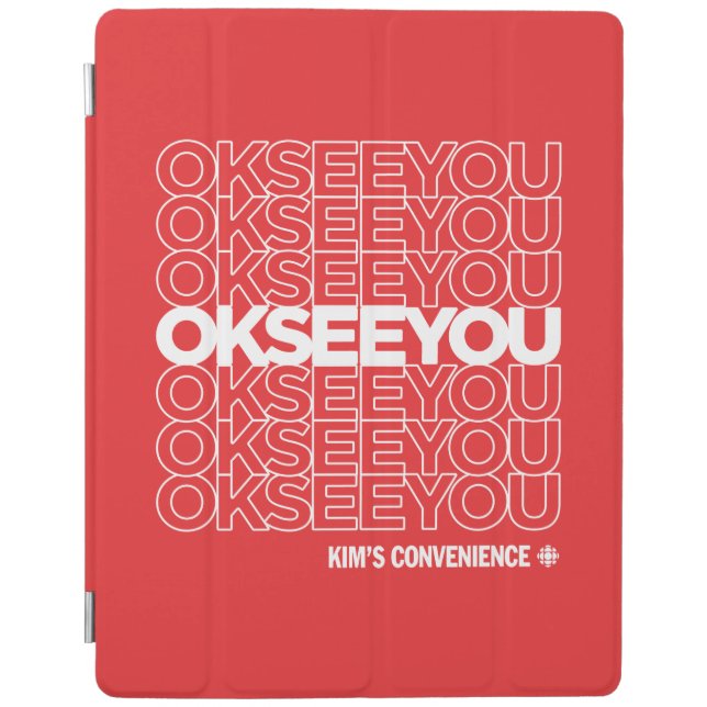 OK SEE YOU - Matthew Fleming iPad Smart Cover (Front)