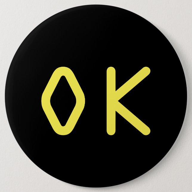 OK sign Button (Front)