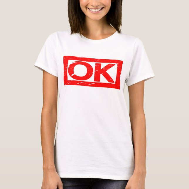 OK Stamp T-Shirt (Front)