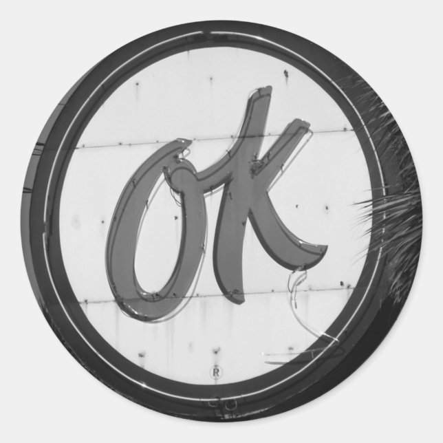 OK Sticker (Front)