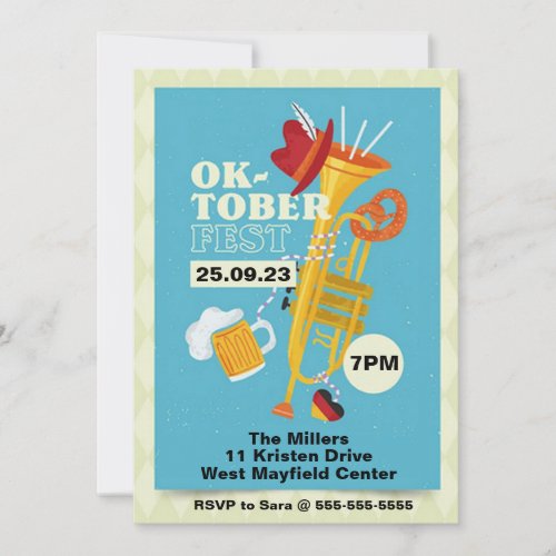 OK_TOBER Fest Party Invitation