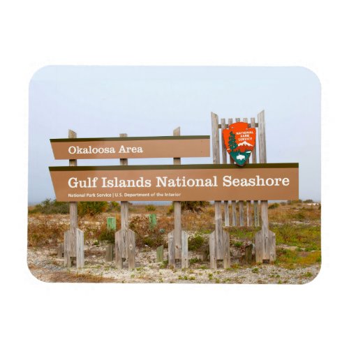 Okaloosa Area Gulf Islands National Seashore FL  Magnet