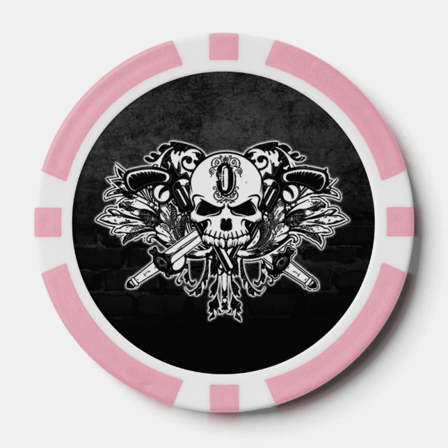 O'Kane Poker Chip (Pink) (Front)