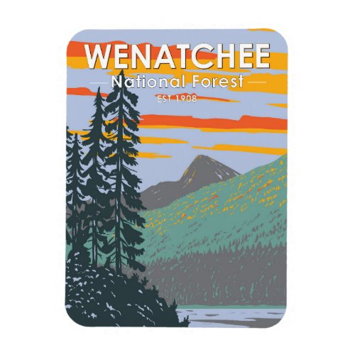 Okanogan Wenatchee National Forest Washington Magnet