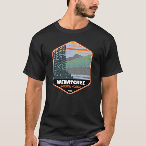 Okanogan Wenatchee National Forest Washington T_Shirt