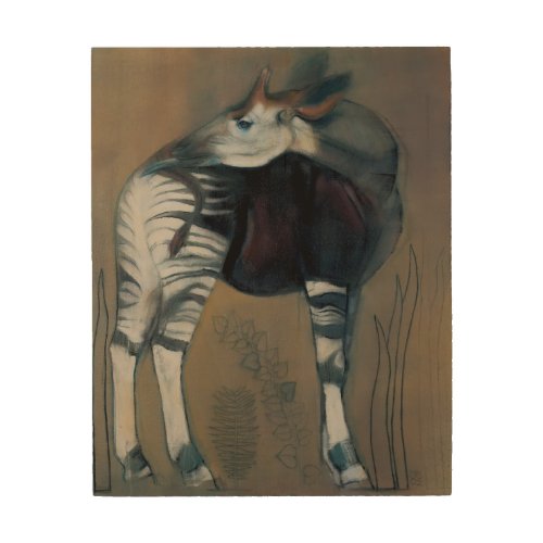 Okapi 2005 wood wall decor