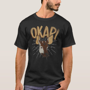 Okapi   Africa Safari Animal   Cute Okapi T-Shirt