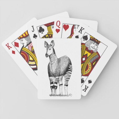 Okapi Art Playing Cards