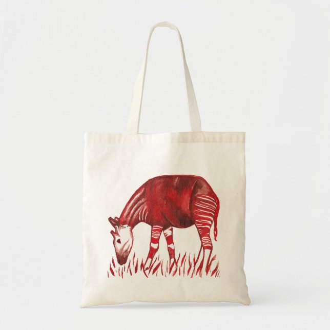 Okapi Artwork Tote Bag (Front)