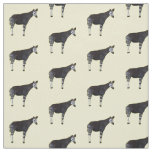 Okapi cartoon illustration fabric